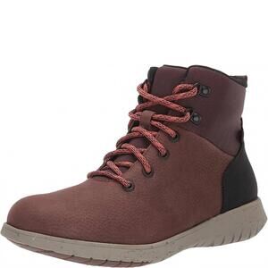 NEW BOGS men's spruce hiker ankle boot in brown